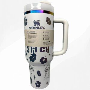 Stanley 40oz Quencher H2.0 Tumbler - Disney Lilo & Stitch - White - New In Box!